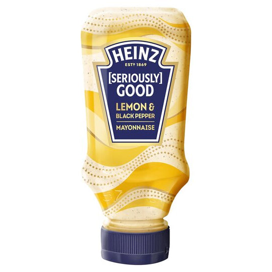 Heinz Seriously Good Lemon & Black Pepper Mayonnaise 215G