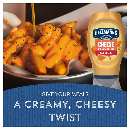 Hellmann's Squeezy Cheese Sauce 250G