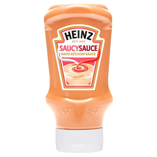 Heinz Saucy Mayonnaise Ketchup Sauce 425G
