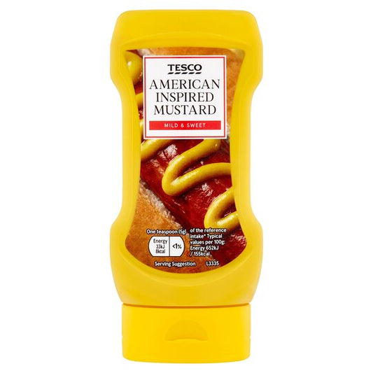 Tesco American Style Mustard 370G