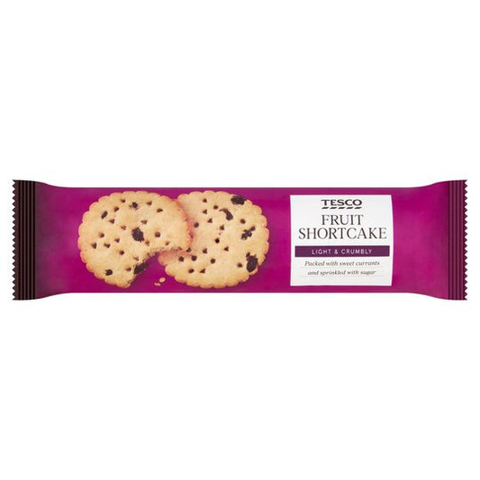 Tesco Fruit Shortcake Biscuits 200G