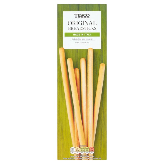 Tesco Original Breadsticks 125G