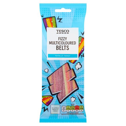 Tesco Fizzy Multicolour Sweet Belt 75G