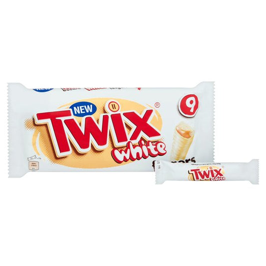 Twix White Chocolate Biscuit Multipack 9 X 23G