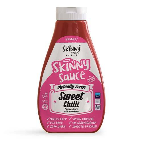 Sweet Chilli #NotGuilty Virtually Zero® No Added Sugar Sauce - The Skinny Food Co - 425ml